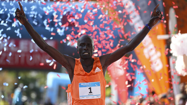 Matthew Kemboi gewinnt beim Marathon in Graz