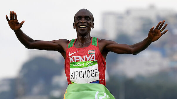 Kipchoge schrammt knapp an 2-Stunden-Marke vorbei