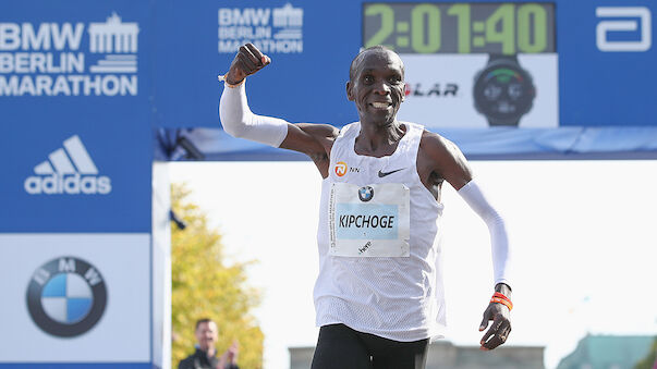 Kipchoge läuft großartigen Marathon-Weltrekord
