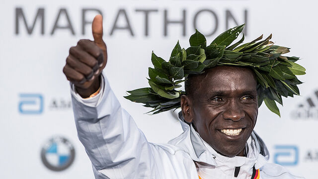 Kipchoge läuft neuen Marathon-Weltrekord