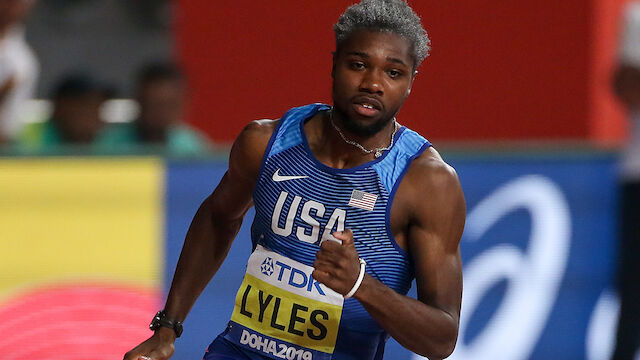 Lyles gewinnt WM-Gold über 200m