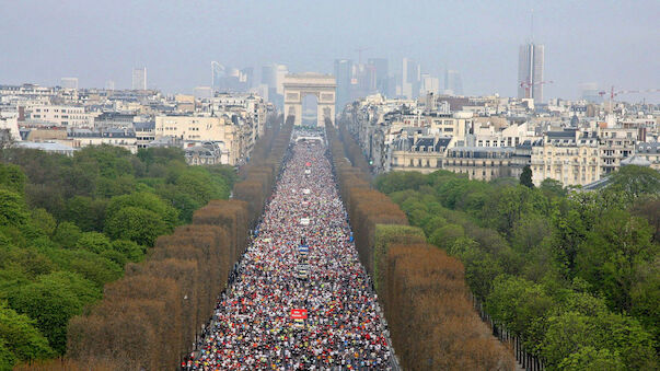 Kenianisches Ehepaar gewinnt Marathon in Paris