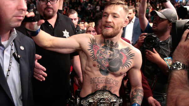 McGregor legt einen Titel nieder