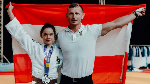 Silber! Judoka Auer sorgt für Furore bei den Jugendspielen