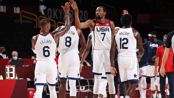 Olympia: US-Basketballer im Viertelfinale