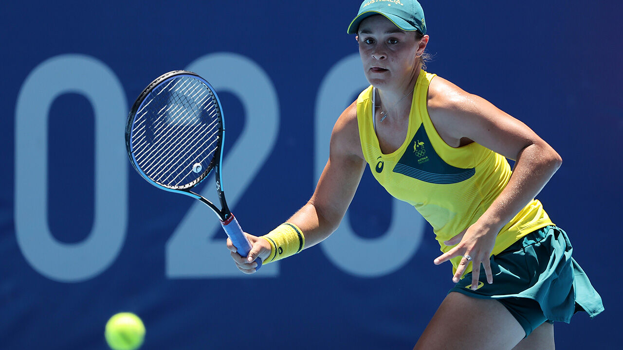 Tennis: Weltranglisten-Erste Barty scheitert in 1. Olympia ...