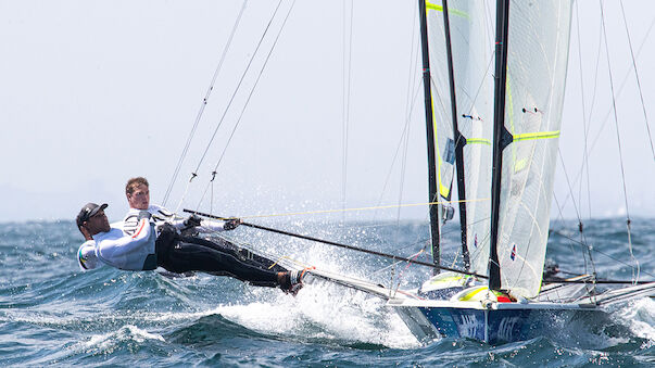 49er-Duo im Medal Race, aber ohne Chance