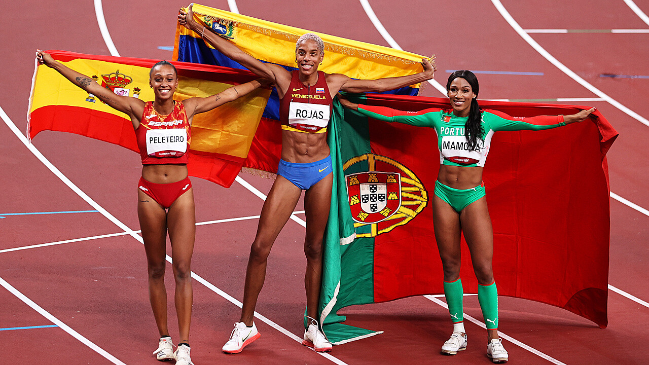 Olympia 2020 Neuer Weltrekord im Dreisprung der Frauen