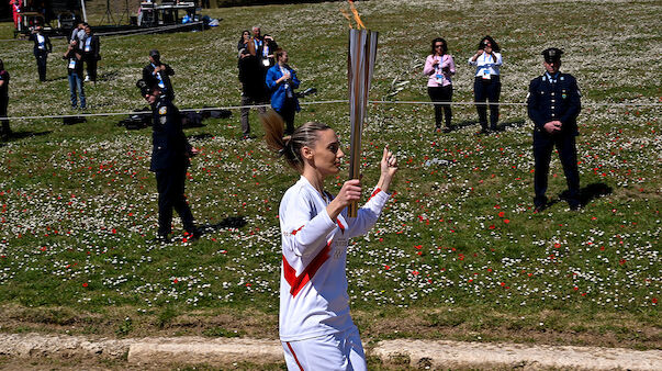 Olympischer Fackellauf in Griechenland abgebrochen