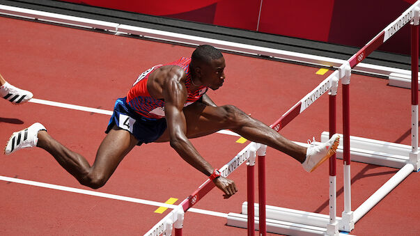 Überraschung im 110m-Hürden-Sprint