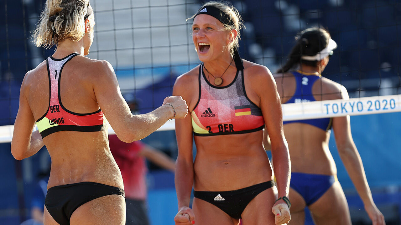 Deutsches Beachvolley-Duo mit Überraschung im Achtelfinale ...