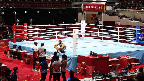 Boxer mit Sitzstreik nach Disqualifikation