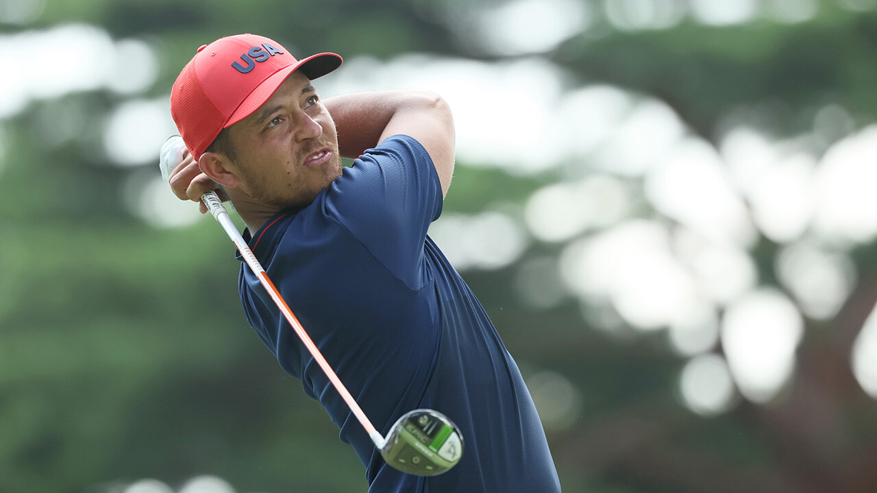 US Golfer Xander Schauffele Jubelt ber Olympia Gold