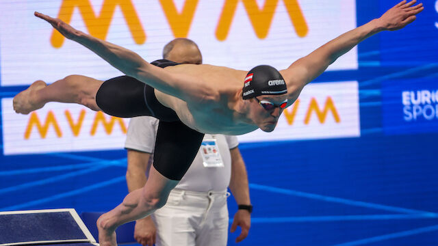 Schwimmer Auböck absolvierte "Olympia-Simulation"