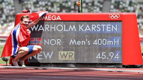 Fabel-Weltrekord über 400m Hürden