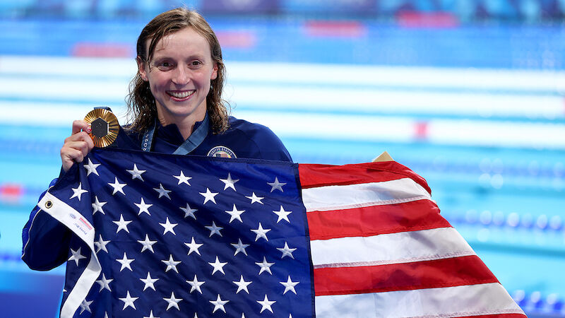 #3: Katie Ledecky (USA) - Schwimmen