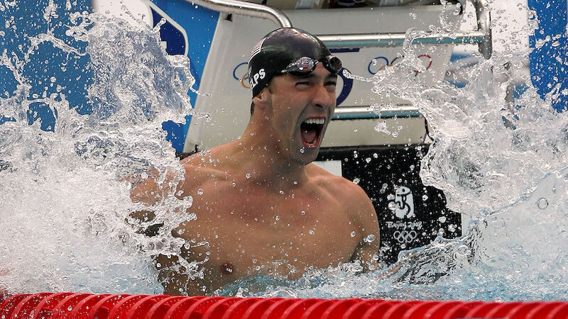 #1: Michael Phelps (USA) - Schwimmen