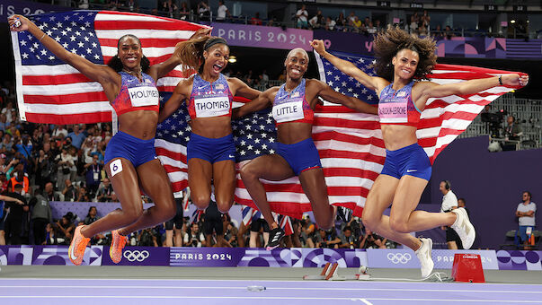 USA im Leichtathletik-Medaillenspiegel die klare Nummer 1