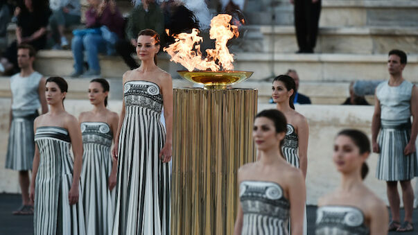 Rot-weiß-rote Beteiligung beim Olympischen Fackellauf 2024