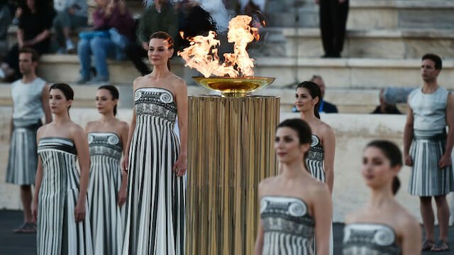 Rot-weiß-rote Beteiligung beim Olympischen Fackellauf 2024