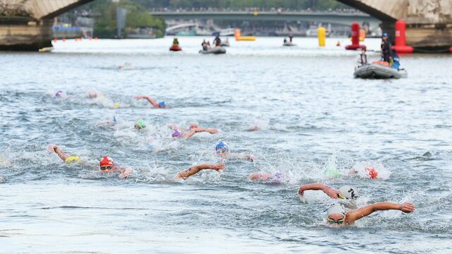 Probleme mit der Seine: Training der Schwimmer abgesagt