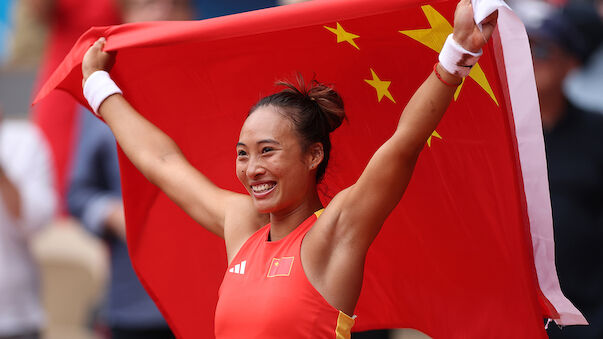 Gold-Premiere! Eine Chinesin ist Tennis-Olympiasiegerin