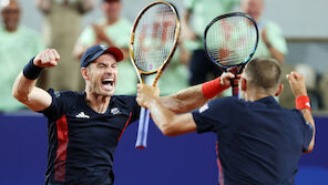 Noch kein Karriereende: Murray steht im Doppel-Viertelfinale