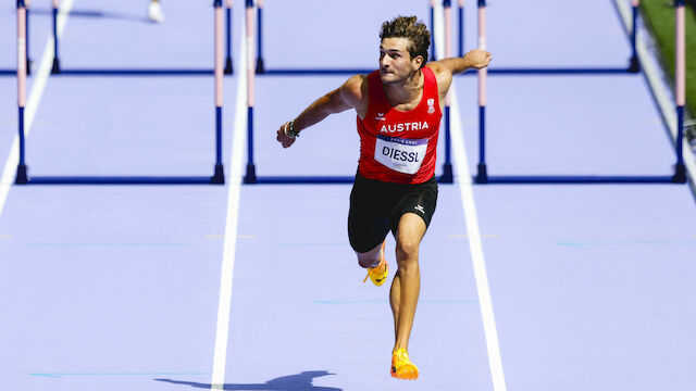 Hürdensprinter Diessl: Aus im Hoffnungslauf