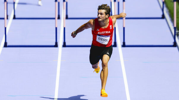 Hürdensprinter Diessl: Aus im Hoffnungslauf