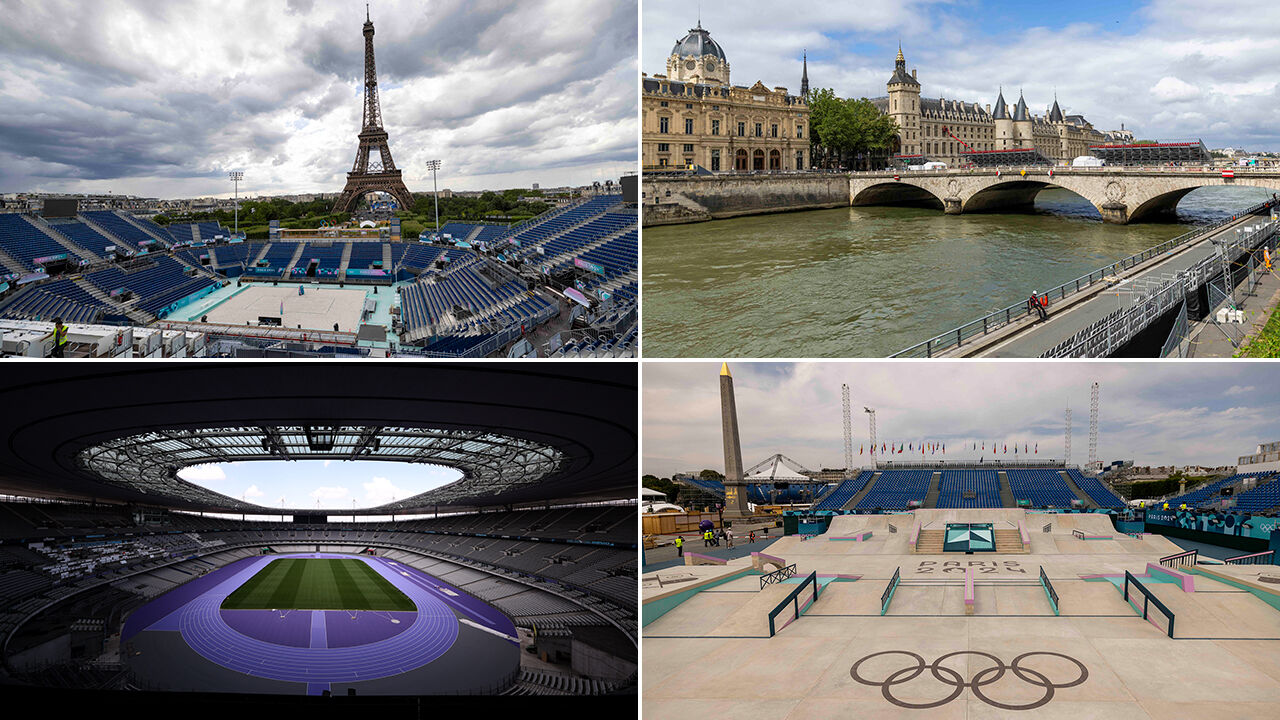 Die Sportstätten der Olympischen Spiele 2024 in Paris