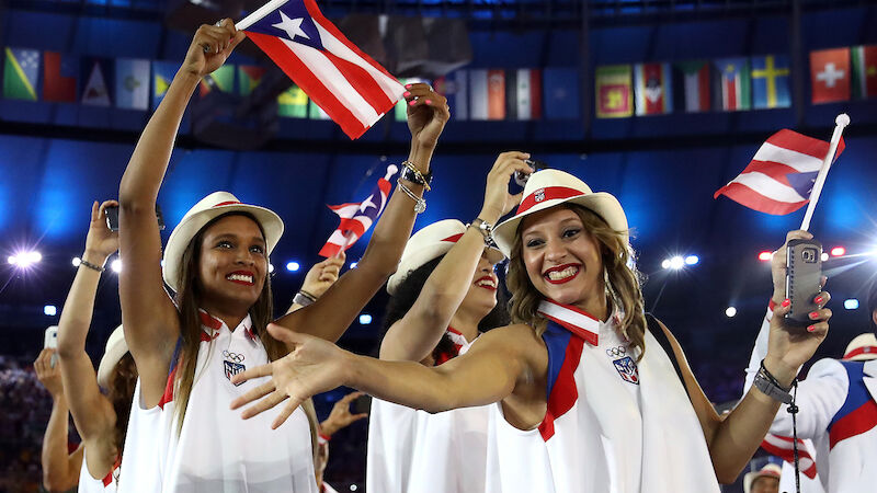 Eröffnung der Olympischen Spiele