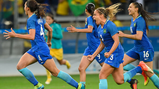 Brasilianische Frauen im Fußball-Halbfinale