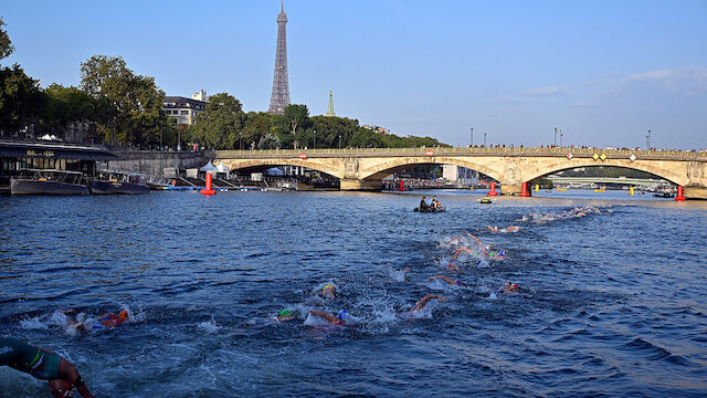 Schwimmen in der "Kloake" Seine: "Augen zu und durch..."