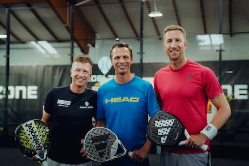 Promi-Padler eröffnen neue Padelzone-Location