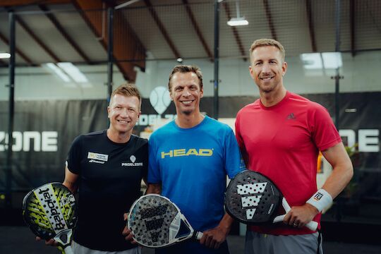 Promi-Padler eröffnen neue Padelzone-Location