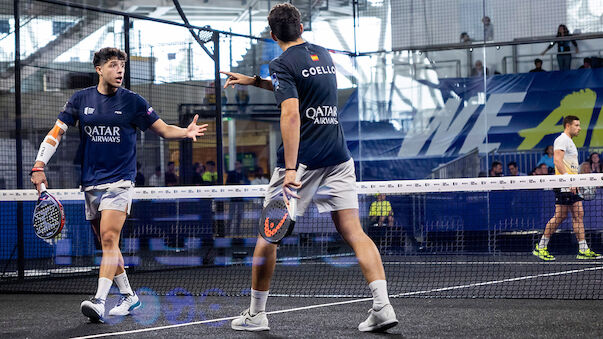 Vienna Padel Open: Chance auf die Traum-Finali lebt