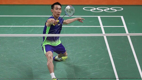 Lee Chong Wei zum dritten Mal Silber in Folge