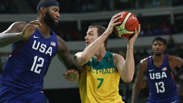 Australien knabbert gegen US-Stars an Sensation