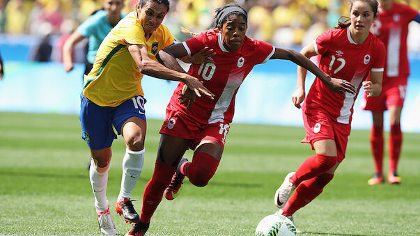 Brasiliens Damen verpassen Fußball-Medaille
