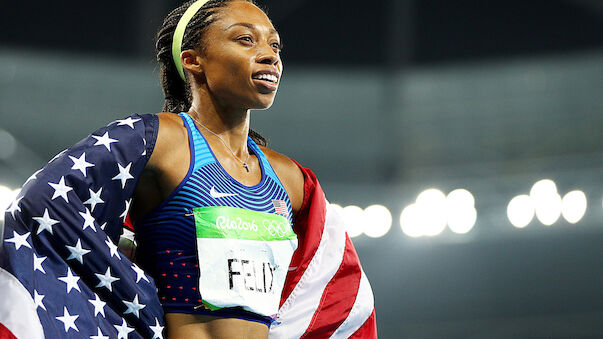 Allyson Felix Nummer 5 der Olympia-Bestenliste