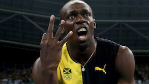 Bolt fixiert sein Triple-Triple