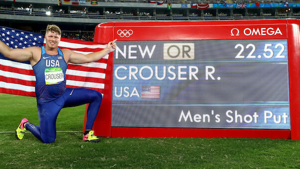Crouser holt Gold mit neuem Olympia-Rekord