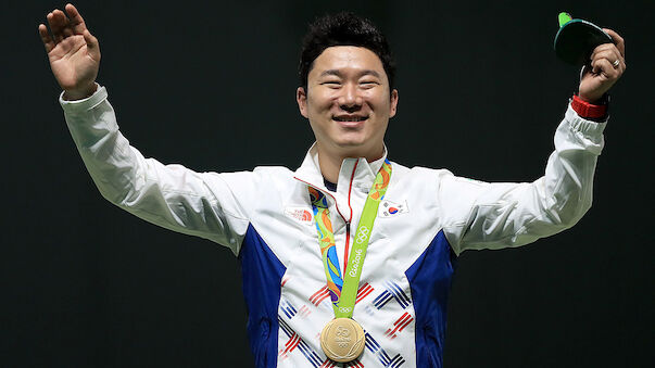 Südkoreaner Jin jubelt über Gold-Hattrick