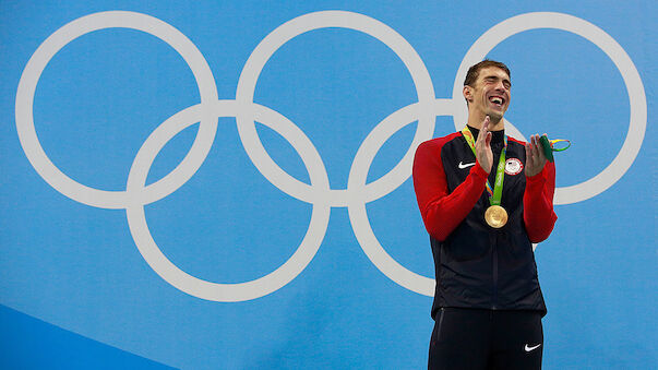 Phelps schwimmt zum 21. Mal zu Olympia-Gold