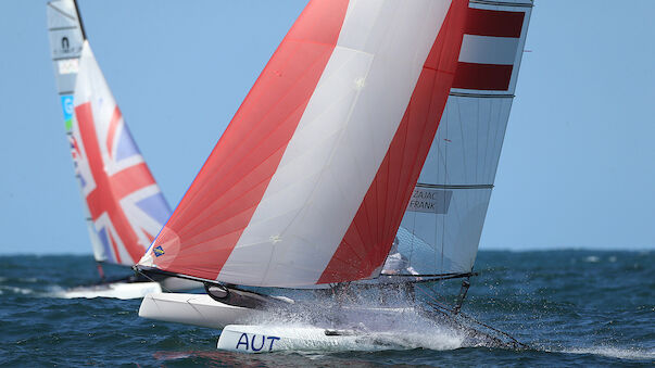 Zajac/Frank starten als Dritte ins Medal Race