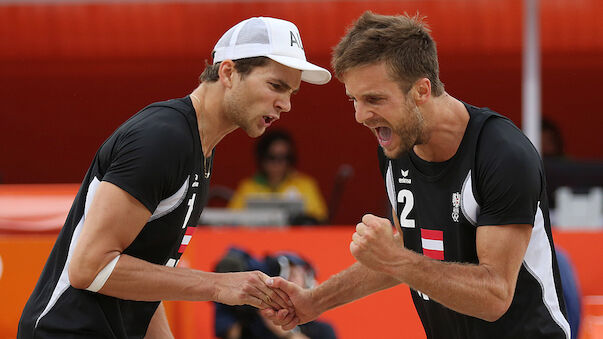 Auch Huber/Seidl stehen fix im Achtelfinale