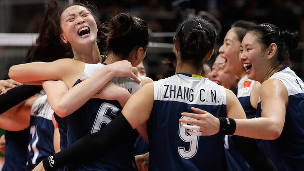 China und Serbien im Volleyball-Finale