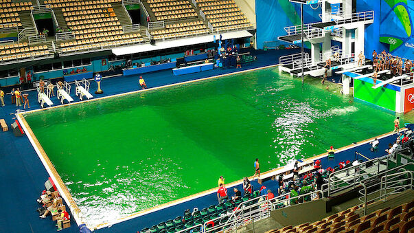 Ursache für grünes Olympia-Wasser geklärt