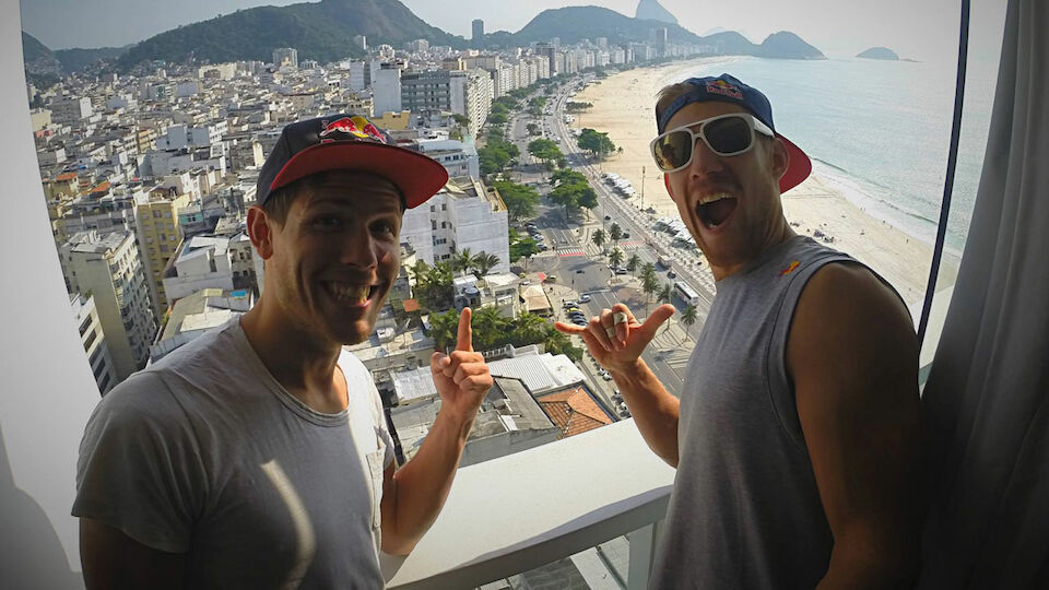 Sieber-Brüder machen Lokalaugenschein der olympischen Ruder-Strecke in Rio
