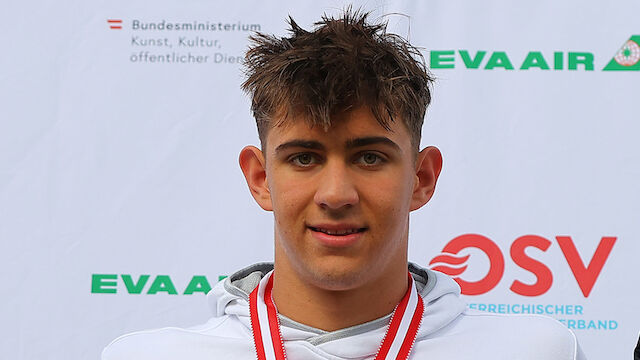 Salzburger schwimmt zu Gold-Hattrick bei U23-EM